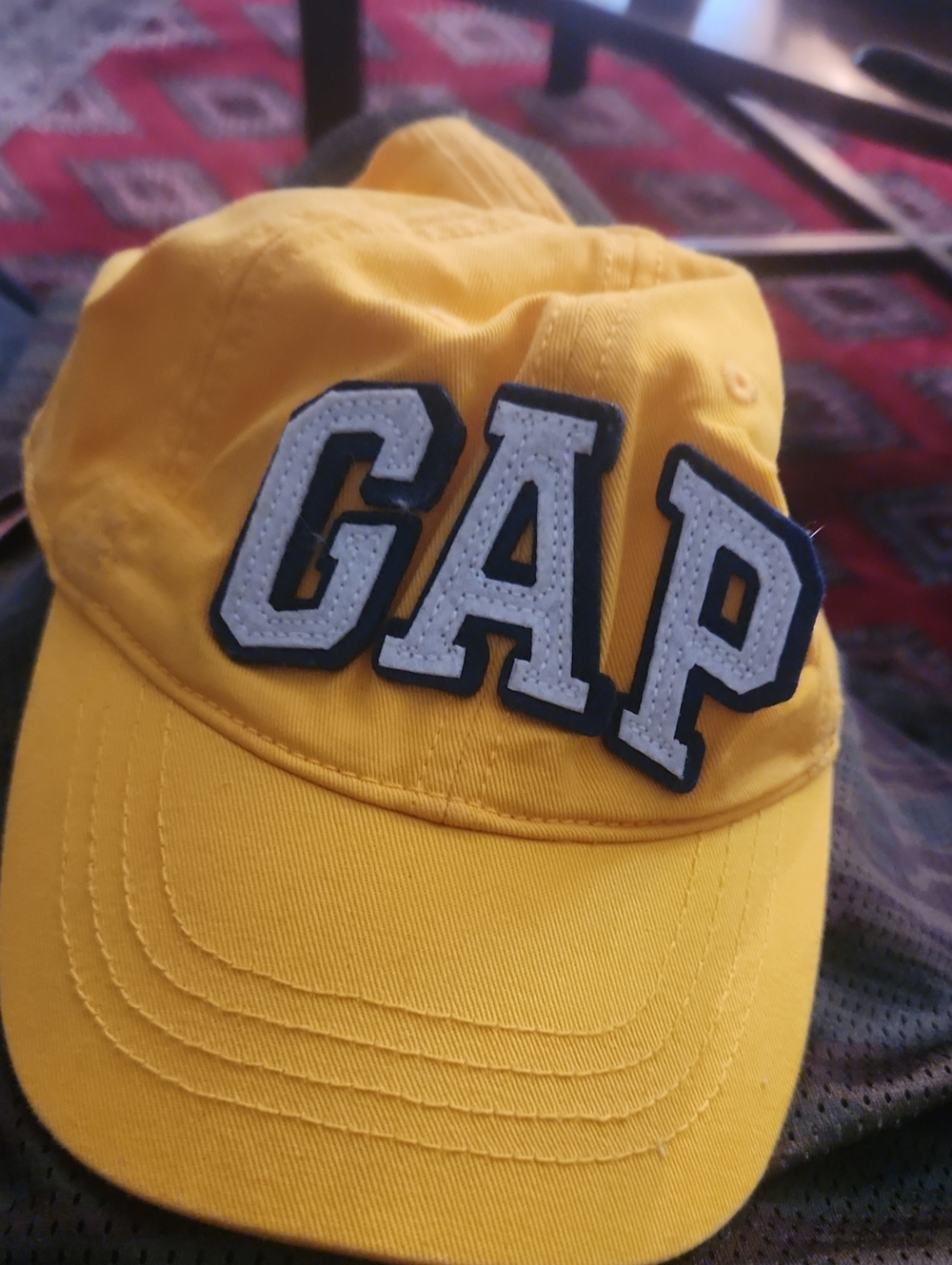 GAP Kids Yellow Logo Baseball Cap